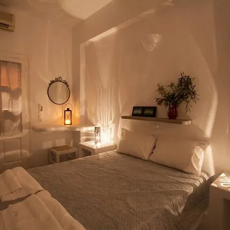 酒店 With 2 In Paros, With Wonderful Sea View, Furnished Ba